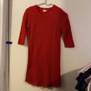 Cat and jack long sleeve dress.